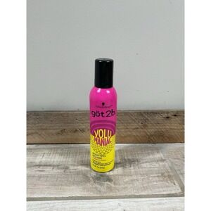 Got2b Volumaniac Bodifying Hair Mousse Medium Hold Dramatic Volume 8oz